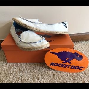 Rocket Dog Canvas Moccasin Flat Boho Beach Style Original Packaging